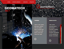 Tablet Screenshot of geomatech.net